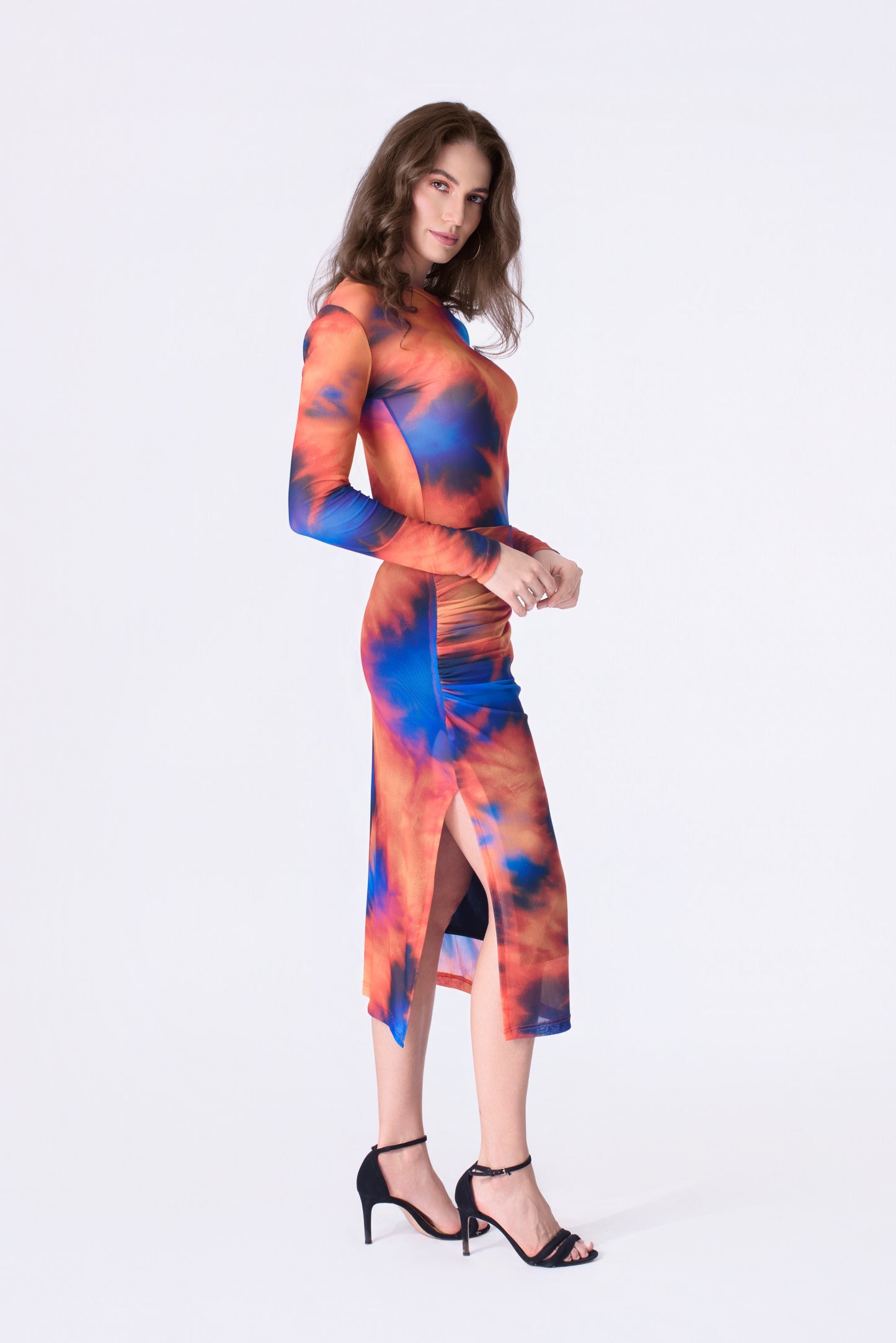 Sunset Mirage Mesh Top