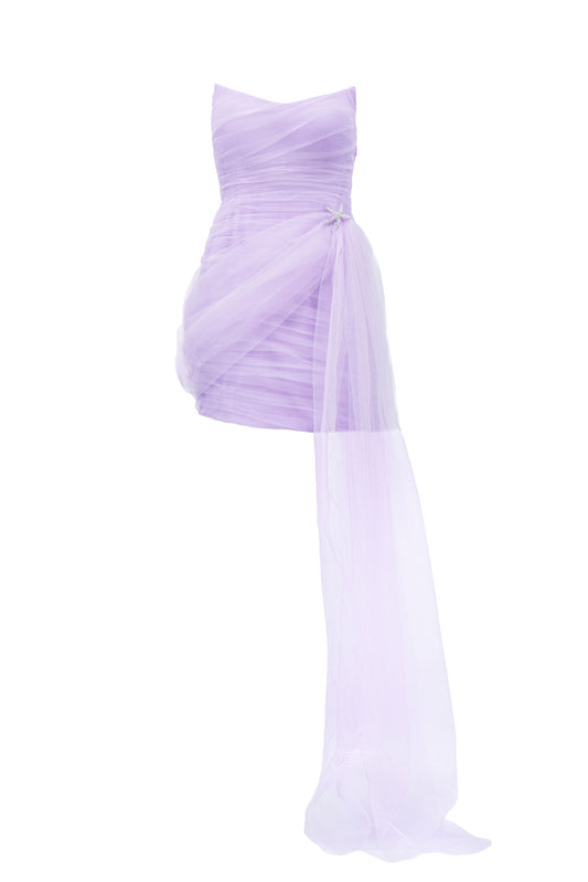 Lavender starfish tulle dress - *Special Edition