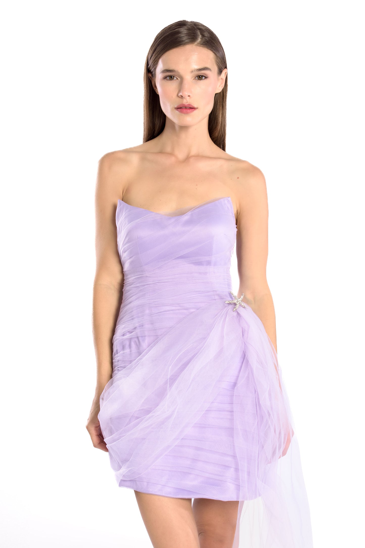 Lavender starfish tulle dress - *Special Edition