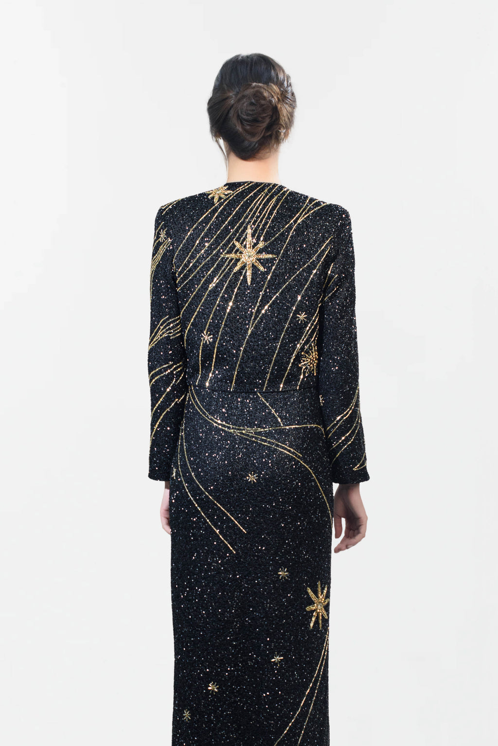 Celestial cropped jacket