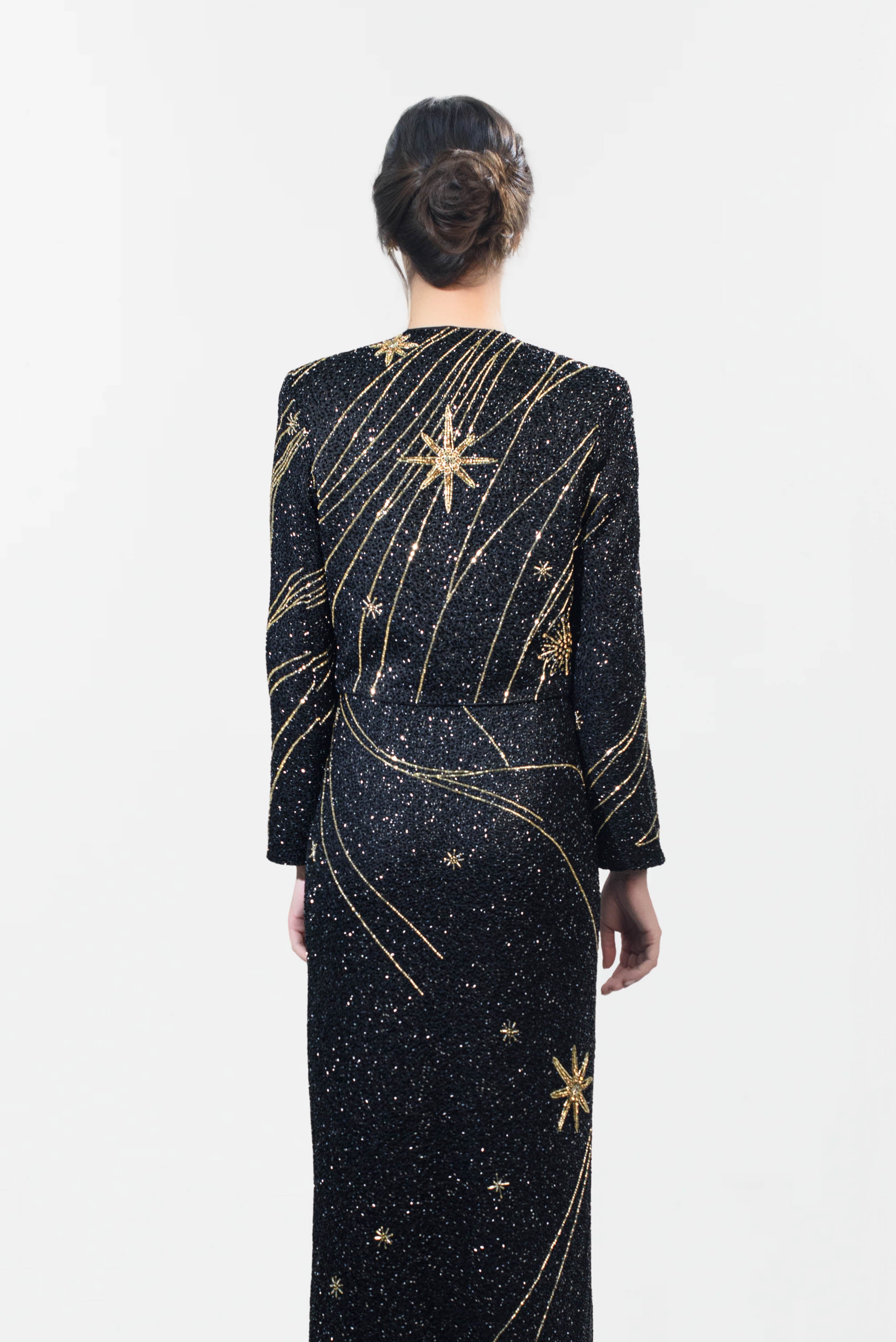 Celestial cropped jacket