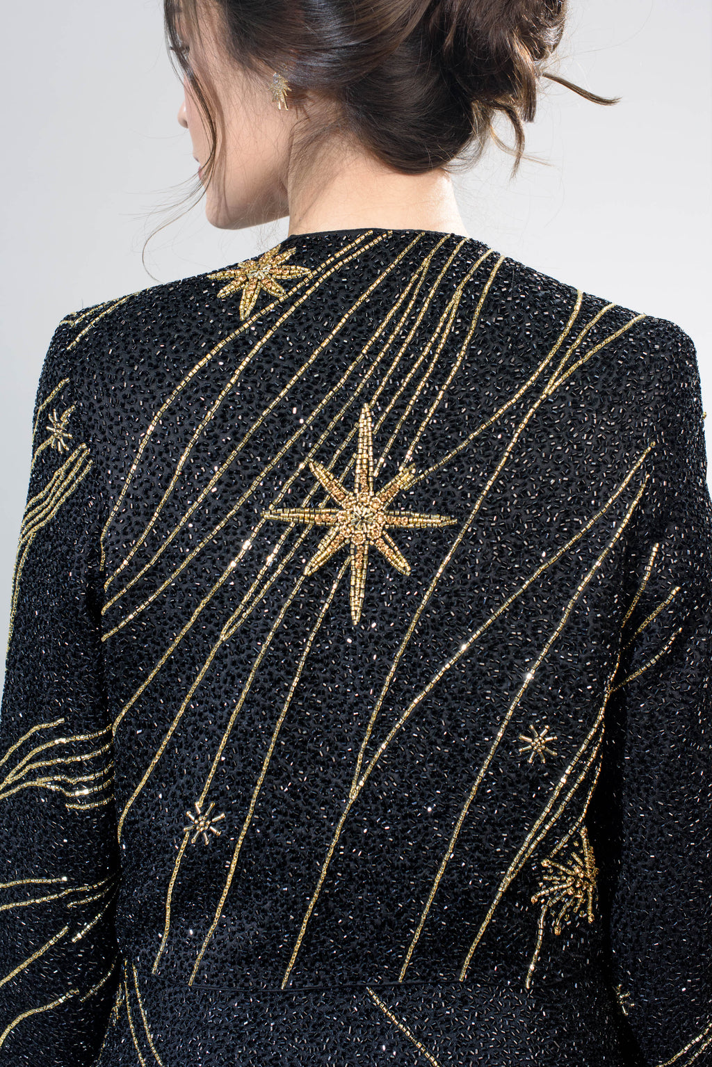 Celestial cropped jacket