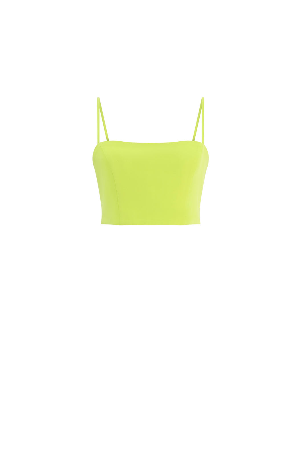 Top with beaded brooch - of your choice - Lime green