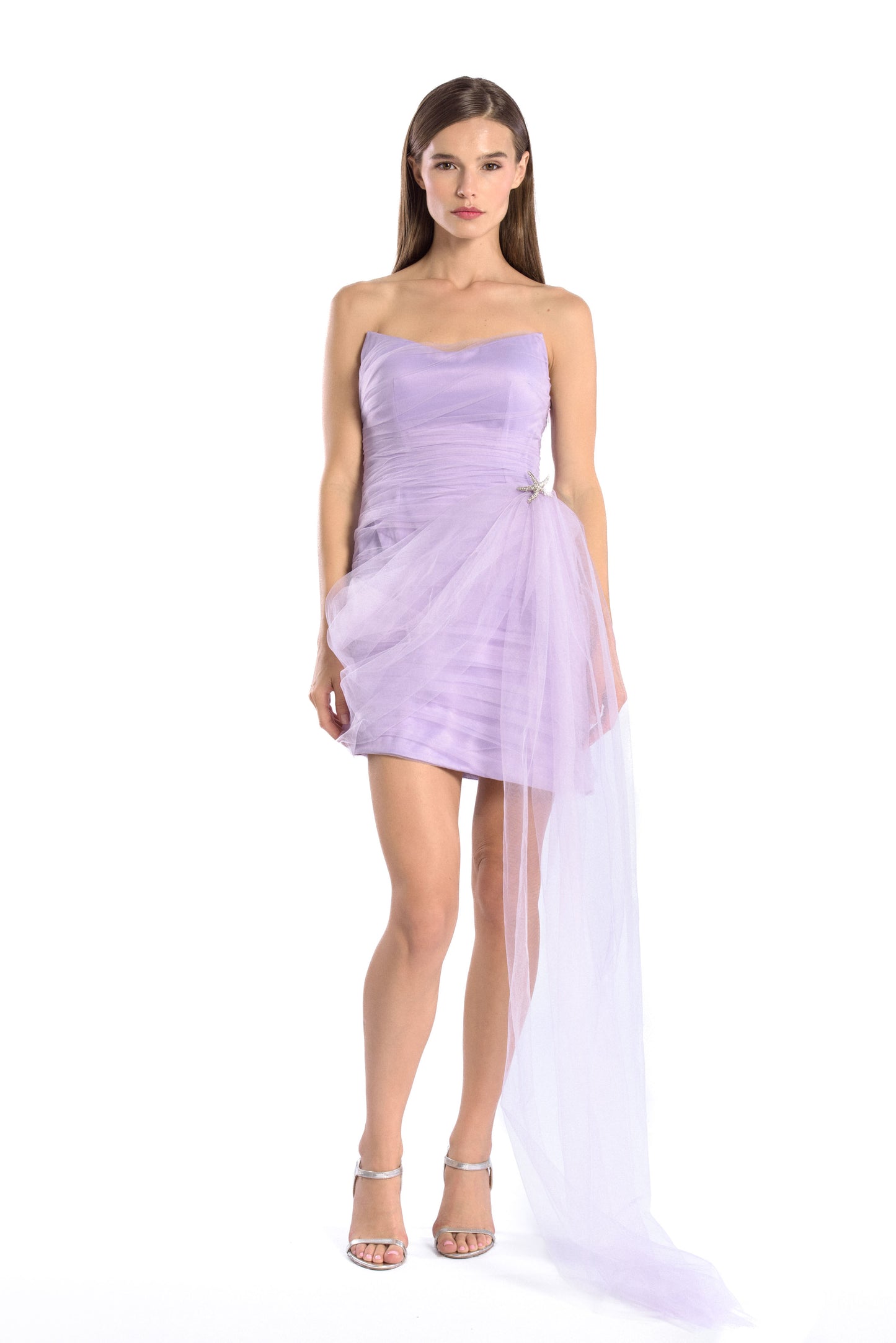 Lavender starfish tulle dress - *Special Edition